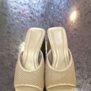 Green Mules with Elegant Design